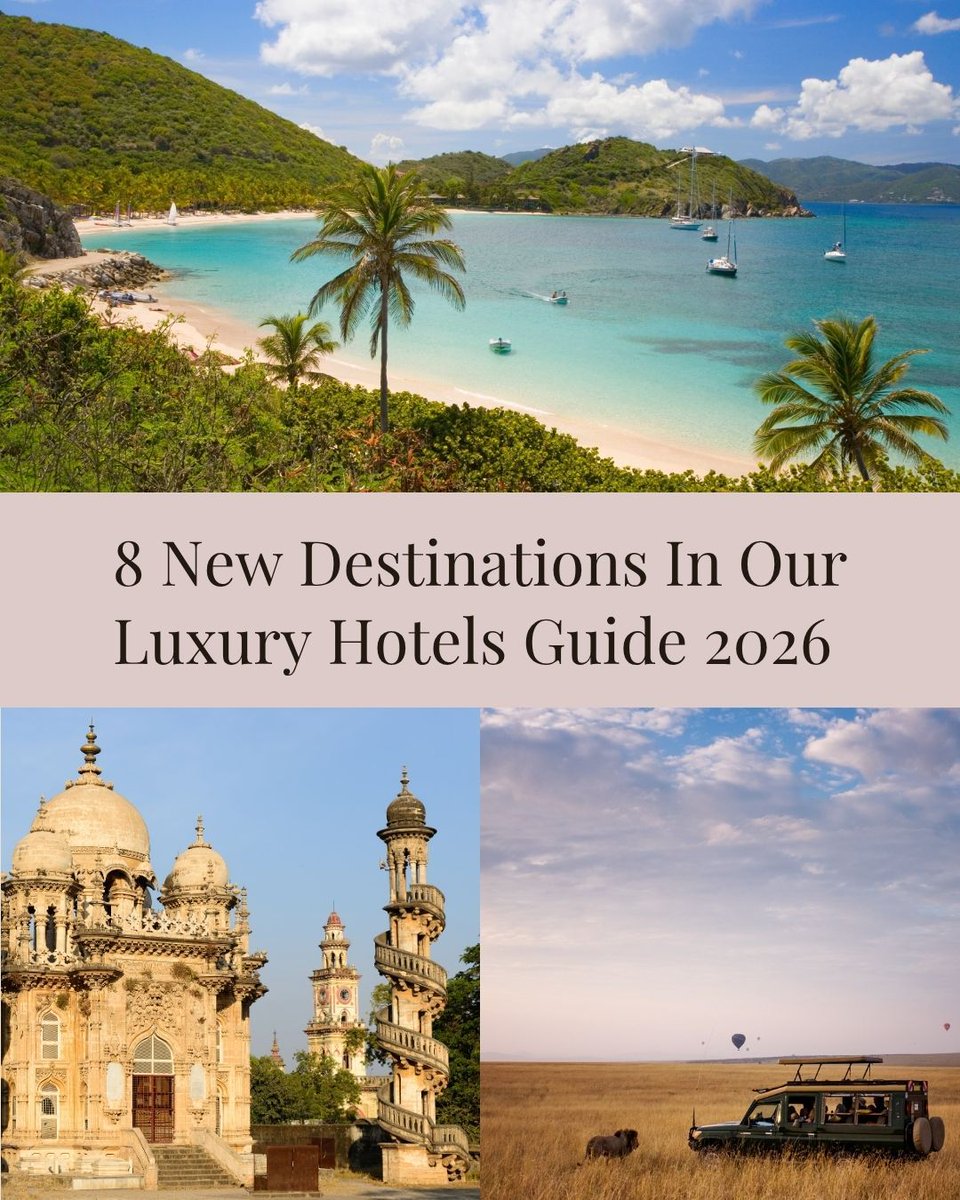 New destinations we’re welcoming to our 2026 Luxury Hotels Guide include Austria, Bahrain, the British Virgin Islands, Germany, India, Kenya, South Africa and Sweden.

Sign up to explore these destinations in our new guide coming soon! johansens.com/vip/?utm_sourc…