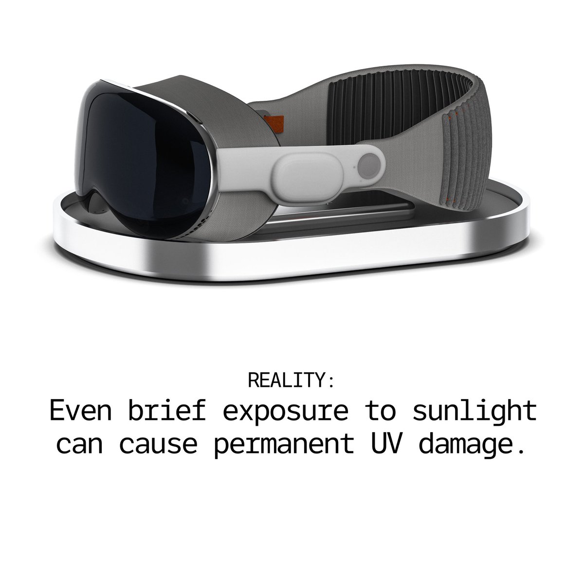 BionicLabsOrg's tweet image. Protect Your Vision Pro from Sunlight
Apple’s own guidance warns that sunlight, even through a window, can permanently damage the Vision Pro’s internal optics.
It happens faster than you might think.
The Bionic UV Lens Protector is designed to prevent this.
Made from optical…