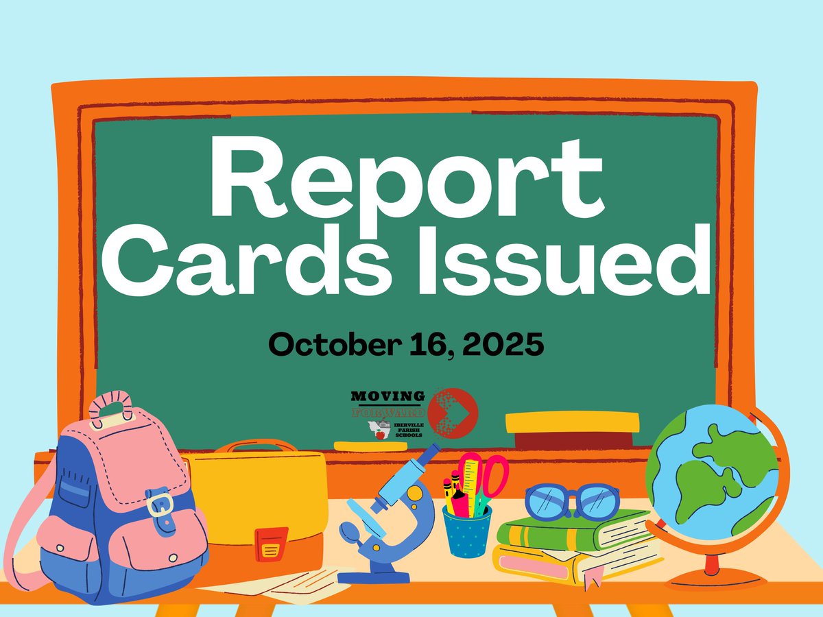 Reminder: Report cards come home today!