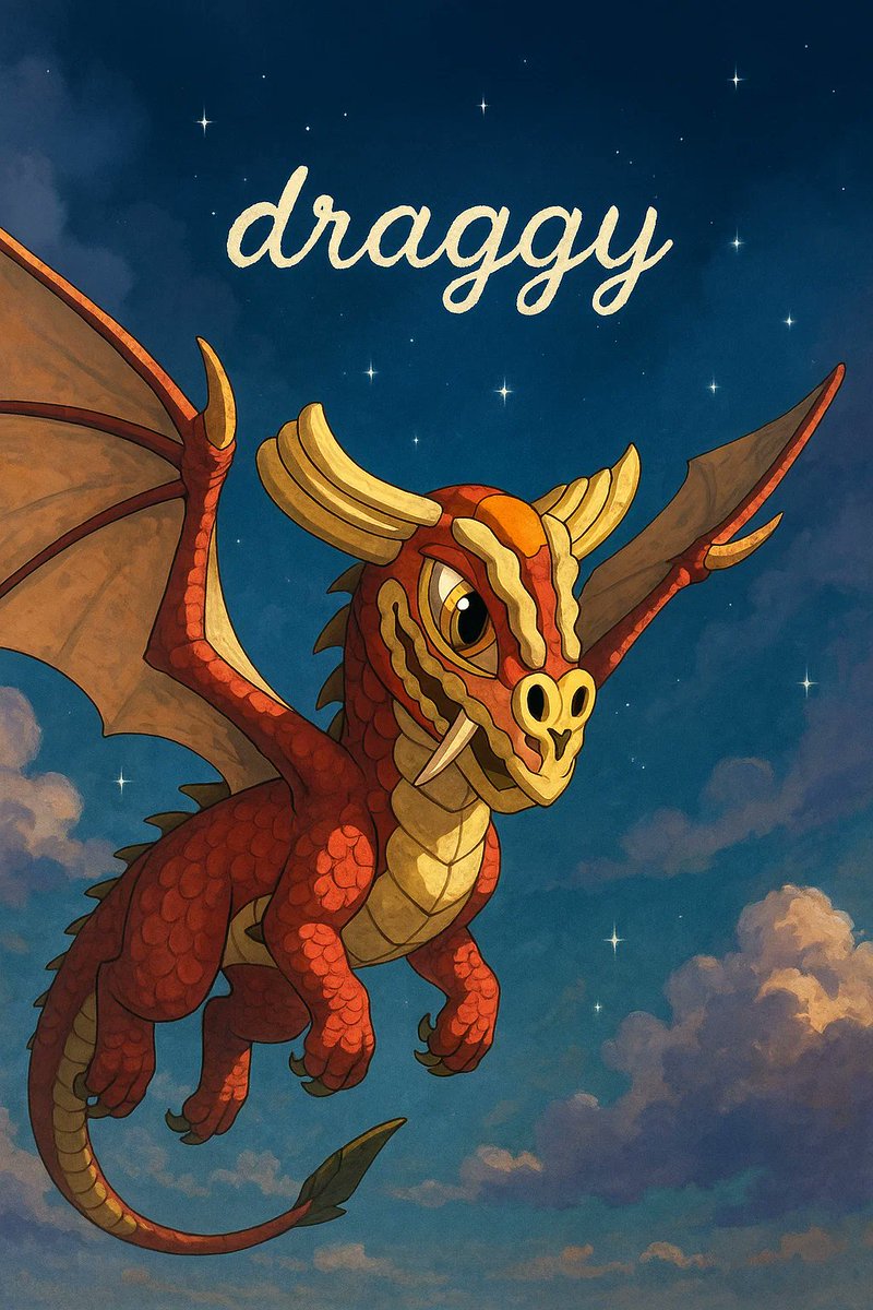 Fly with us towards new adventures 🚀❤️

$DRAGGY