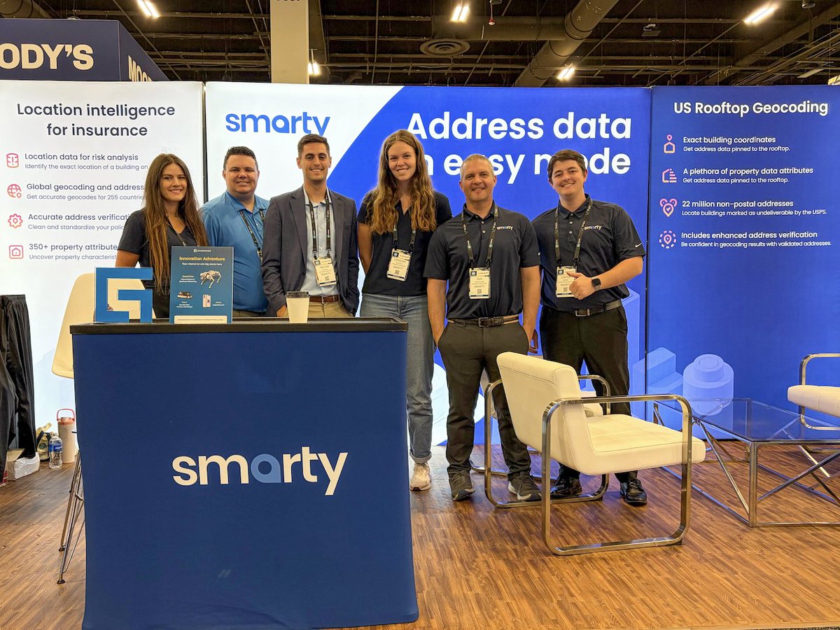 SmartyCompany's tweet image. Smarty has arrived to InsureTech Connect ITC in Vegas!👏🎉

Who else is here this week?

#InsureTech #ITCVegas #ITCVegas2025