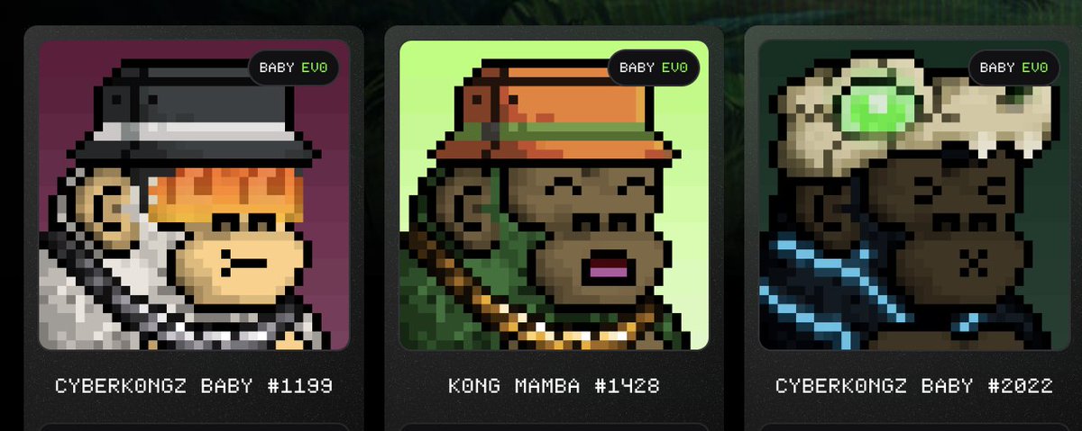 New Art who dis? <a href="/CyberKongz/">CyberKongz</a>