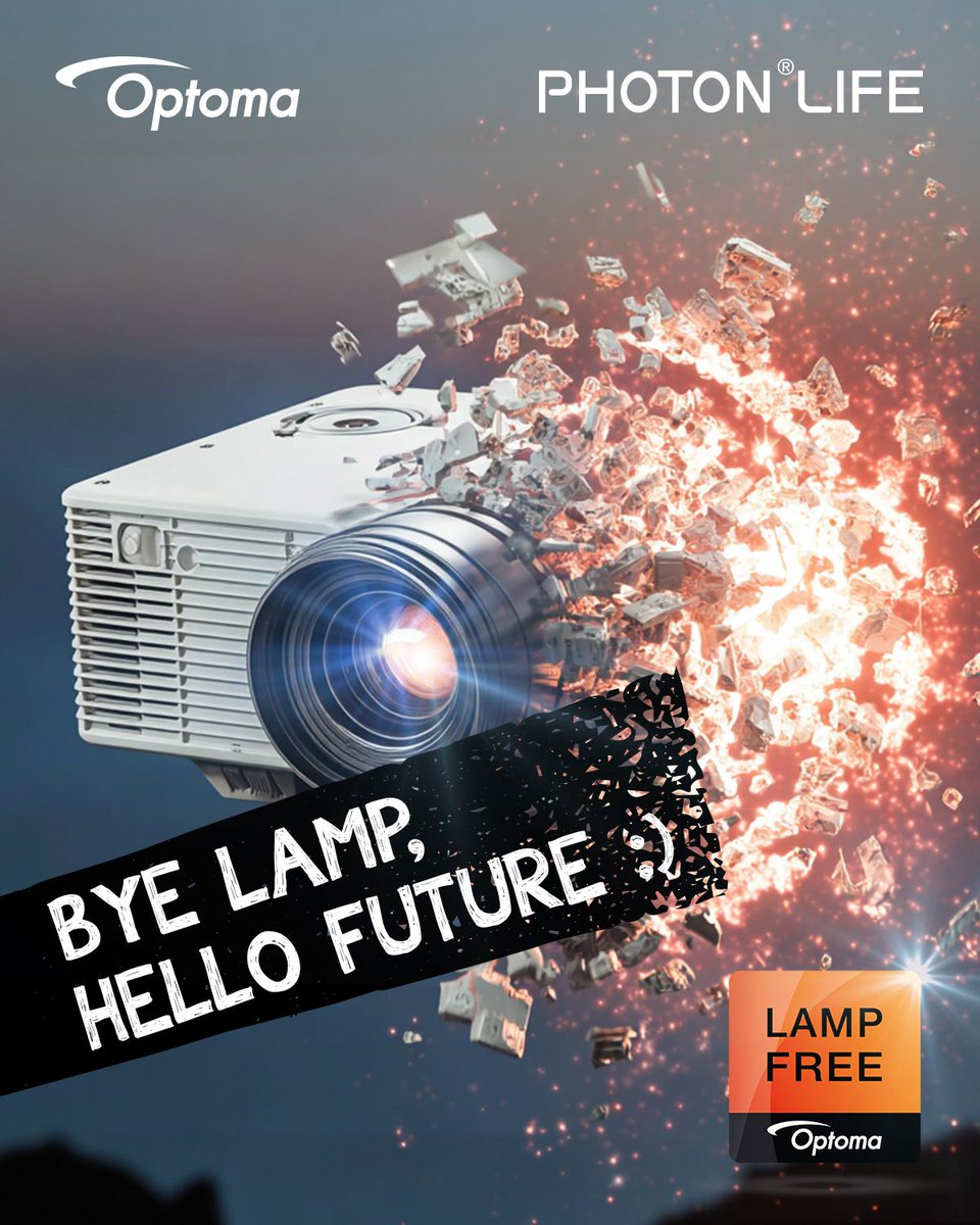 OptomaES's tweet image. Los proyectores láser y LED están cambiando las reglas del juego 🌿

Sin lámparas, sin mercurio y con menor consumo energético.

Hasta 30.000 h de vida útil. Proyección sin lámpara = innovación + sostenibilidad 🌍

👉 optoma-photon.com/es/lamp-vs-las…

#ProyectorLED #Proyector