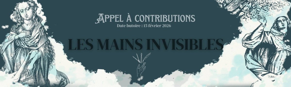 On remet le couvert ! Un mois après la parution de notre premier numéro, j'ai le plaisir de vous transmettre l'appel à contribution pour le deuxième numéro des Mains invisibles ! N'hésitez pas à le diffuser !
Infos : lesmainsinvisibles.fr/contribuer/