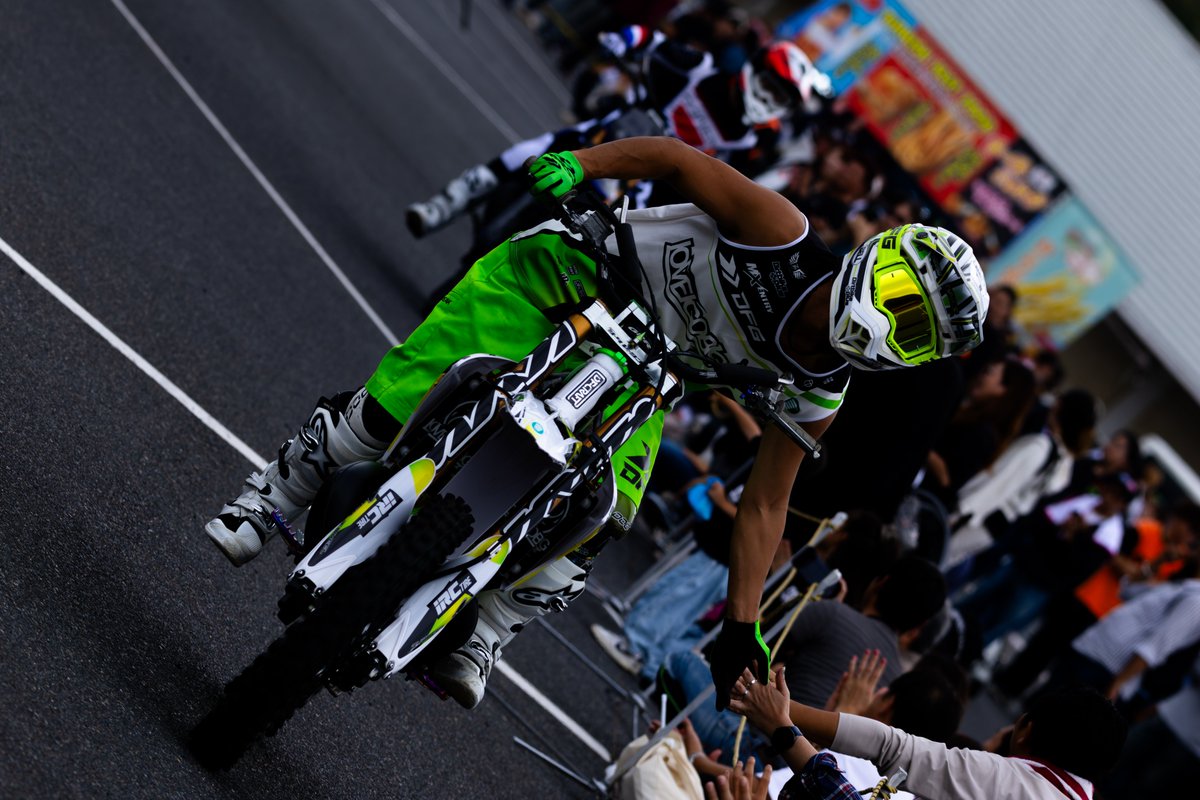 Yuu_300's tweet image. FMX SHOW CASE
#FMXSHOWCASE #FMX #MOTORGAMES #岡山国際サーキット