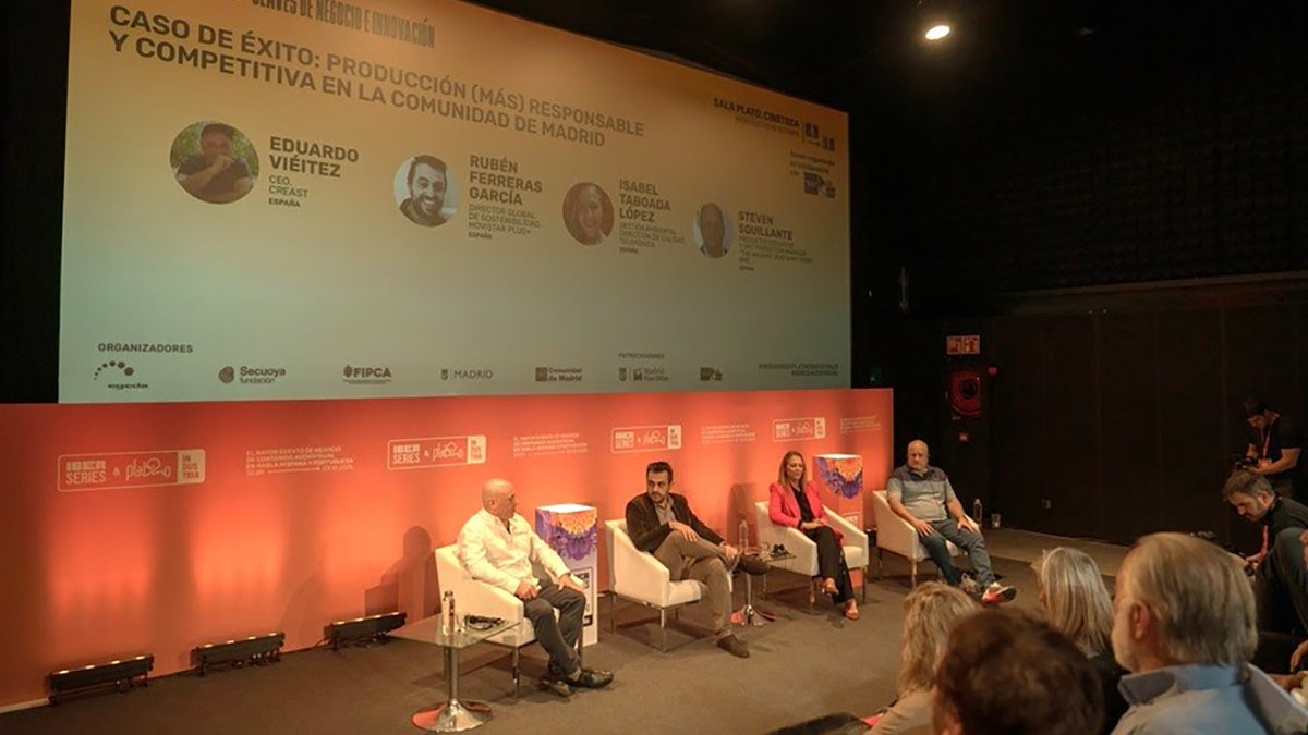 mp_festivales's tweet photo. La Comunidad de Madrid refuerza su posición como hub audiovisual internacional #IberseriesyPlatinoIndustria #somosaudiovisual @iberseries_pi @EGEDA_Comunica
ℹ️ Más info. en 👇
https://t.co/mpEy6wW77a https://t.co/PXalMwNNwF