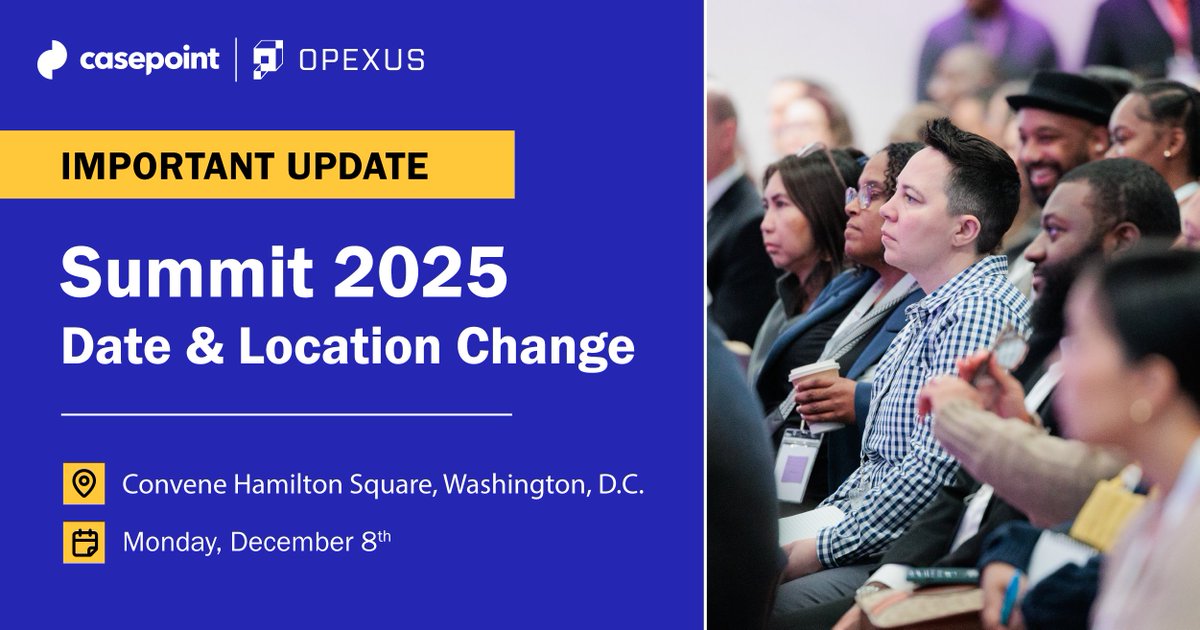 OpexusTech's tweet photo. 🚨 Summit 2025 Update: New Date &amp; Location!

We know the shutdown’s been tough and the workload ahead even tougher. That’s why we’re adjusting to show up for you in the right way.

👉 https://t.co/SGIscMzdKZ

#GovTech #Innovation #DigitalGovernment #Summit https://t.co/l57cVfTx78