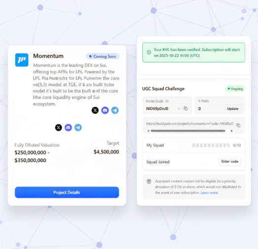 rylee__13's tweet photo. @MMTFinance  Update: Get Ready for Launch on Sui!
Exciting news for everyone following Momentum – the leading DEX on Sui is gearing up for its launch! We're talking top APRs for LPs, powered by the ve(3,3) model, and set to become the core liquidity engine of the Sui ecosystem🌊 https://t.co/JaYLyDBQWW