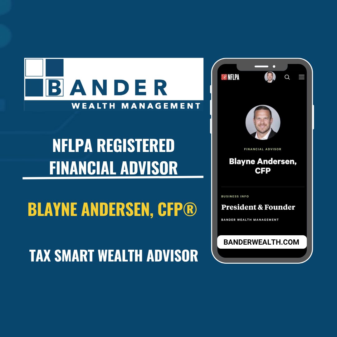 As an <a href="/NFLPA/">NFLPA</a> certified financial advisor, the NFLPA Financial Advisors Program benefits both players and advisors! By pairing qualified advisors with players, the program empowers #athletes.

<a href="/NFL/">NFL</a> <a href="/CriddleBenjamin/">Ben Criddle</a> <a href="/espnthefan/">103.9 & 98.3 ESPN The Fan</a> #NFL #Tailgatingcrew #TaxSmart #banderwealth