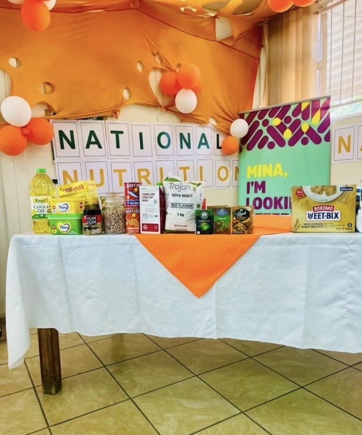 Healthjhb's tweet photo. Chiawelo CHC commemorated  #NationalNutritionWeek to raise awareness about the importance of healthy eating and balanced nutrition. The commemoration aimed to encourage individuals to make informed food choices, adopt healthier eating habits,and prevent nutrition-related diseases https://t.co/aitkMg9bmY