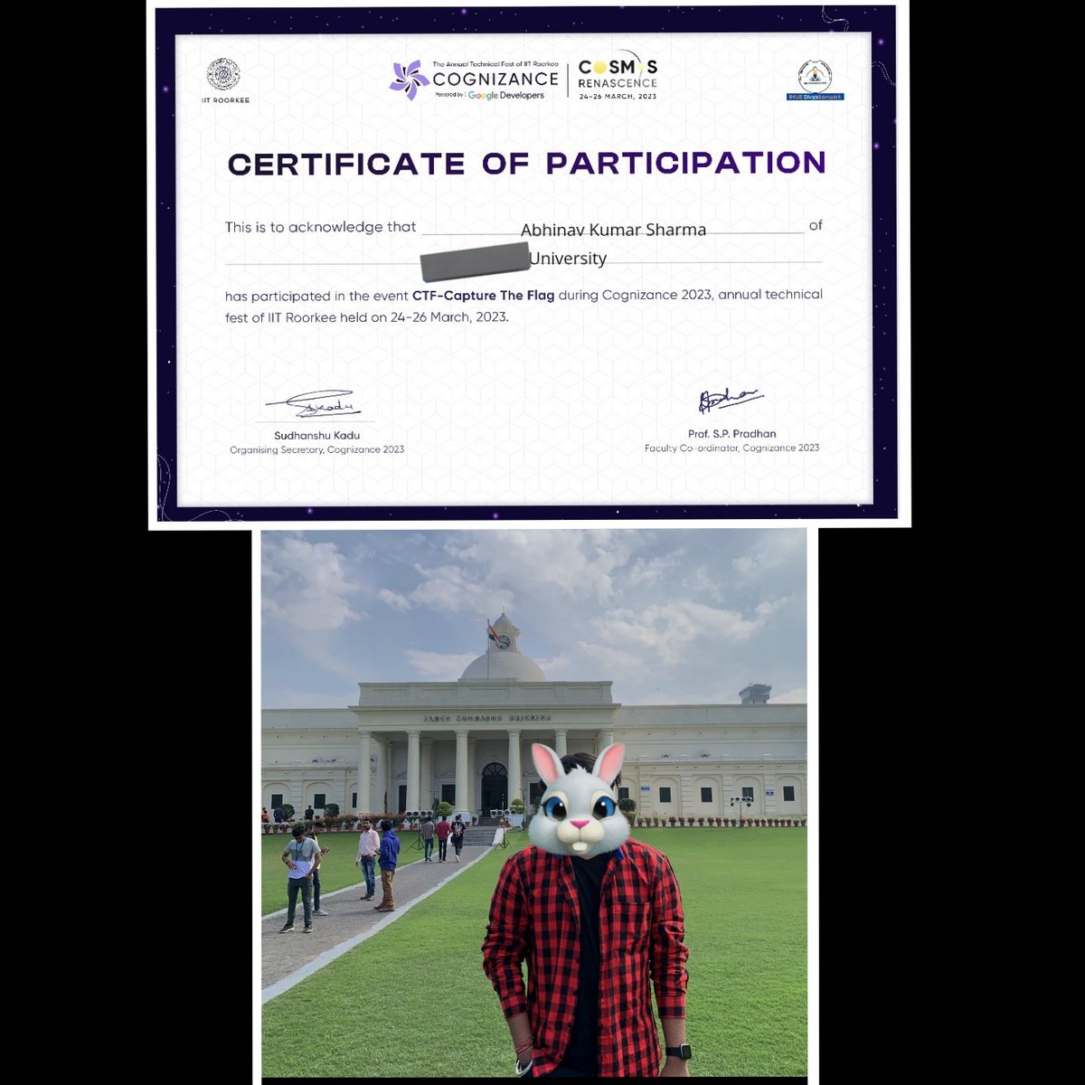 abhi_xdev's tweet image. Throwback to the time I participated in a Cybersecurity Capture the Flag event at IIT Roorkee. From understanding system vulnerabilities to now exploring Artificial Intelligence. #ctfchallenge #iitroorkee  #CyberSecurity