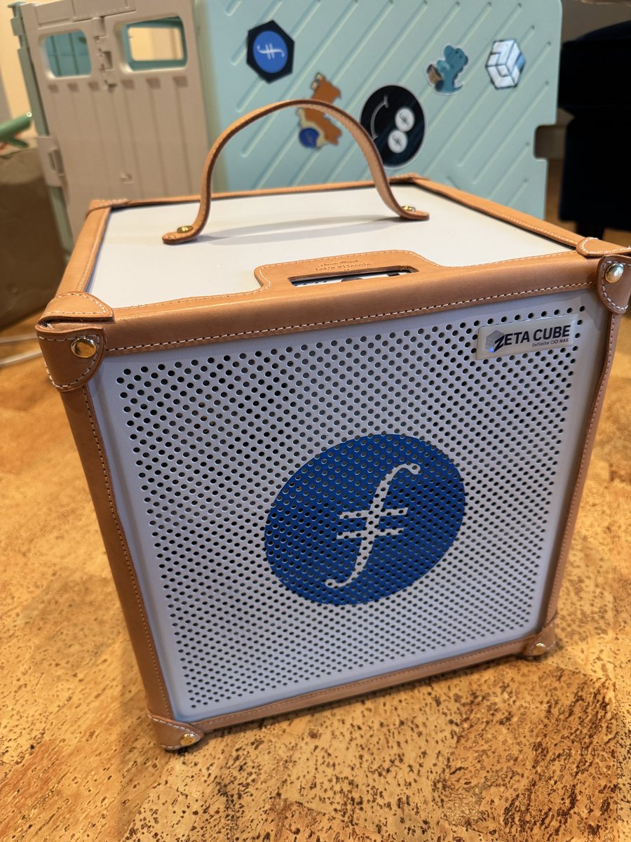 Finally just unpacked this ADORABLE little <a href="/Filecoin/">Filecoin</a> Storage Provider from <a href="/AllenZetaCube/">Allen Cho</a>! 😍😍😍

Excited to get started with my own mini Filecoin Onchain Cloud SP setup! Gotta get those Warp Speed rewards! 🚀💸