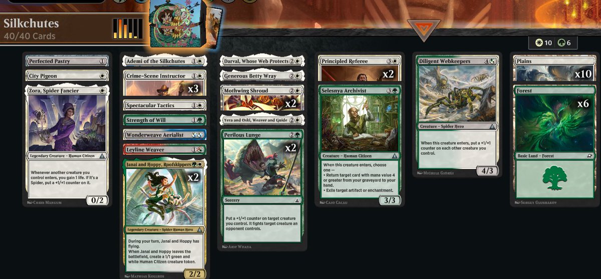 ArstallStream's tweet image. 🏆#11 4-0 GW too stronk #MTGxSpiderMan #mtg #mtga #mtgarena