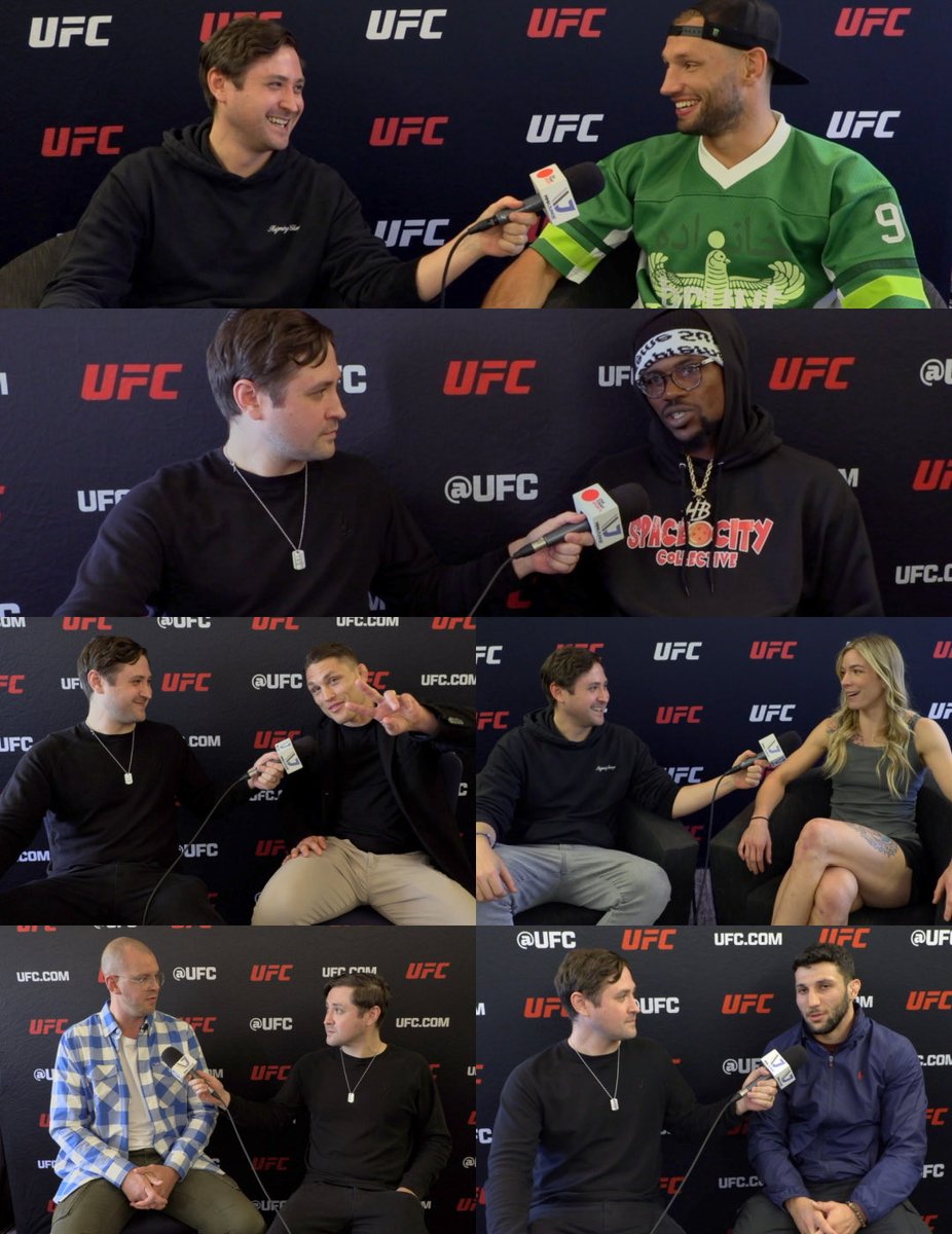 MikeBohn's tweet image. Looking for some #UFCVancouver coverage? I’ve got 1-on-1’s in the bag with...

RDR: youtube.com/watch?v=E_sLZH…

CRODEN: youtube.com/watch?v=IyJw5h…

BEKOEV: youtube.com/watch?v=68DzY_…

DOBER: youtube.com/watch?v=MVR5i8…

HOLLAND: youtube.com/watch?v=NWnFWA…

STRUVE: youtube.com/watch?v=yVfAW4…