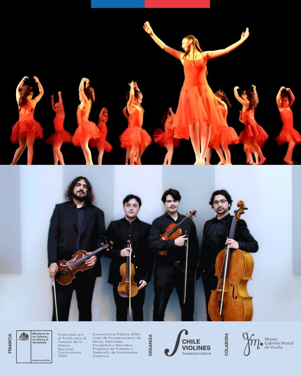 Le invitamos al concierto inaugural del V Festival de Música de Cámara Primaveras Musicales, este viernes 17 de octubre, a las 18:00 horas, en el Museo Gabriela Mistral de Vicuña.