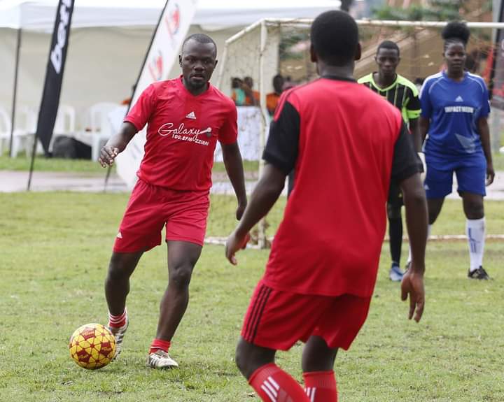 Only one guy, <a href="/DenisBbosa1/">Denis Bbosa</a> on our team progressed to play professional football ⚽. He's currently seen playing for Galaxy FC based in Germany. They will face Bayern over the weekend 😄