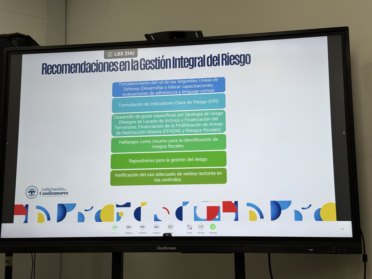 📊 La evaluación de la gestión del riesgo avanza en su fase de ejecución hasta el 28 de noviembre, abordando tres aspectos: contexto estratégico, revisión de documentación y mapas de riesgo, y efectividad de controles. Además, se elaborará diagnóstico de madurez del riesgo. ⚠️📈