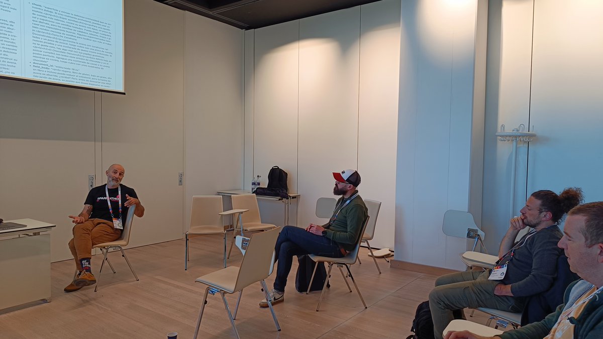 SparkFabrik's tweet image. Our Roberto strikes again! Another day, another BOF session at #DrupalCon Vienna 2025!
As a maintainer of the Search API Typesense module, Roberto is always looking forward to collecting feedback, sharing his expertise and pick up new tricks!
#SparkFabrik #BeTheSpark #Typesense