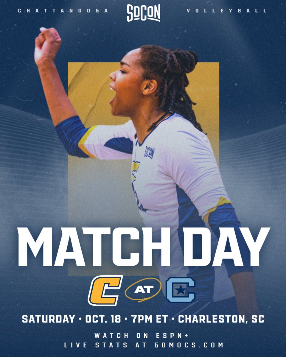 GoMocsVB's tweet image. Mocs. Bulldogs. TONIGHT 😤
🆚 The Citadel
⏰ 7 p.m. (ET)
📍 Charleston, SC
🖥️ Watch Live on ESPN+
📊 Live Stats at GoMocs.com
📝 gomocs.com/news/2025/10/1…
#GoMocs