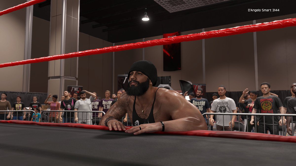 D_SmartFeds's tweet photo. @KillshotJBlde @drmkillxr @NuchieYoutube &amp; @zojen32 checking out the wrestling convention venue with the TWL setup. https://t.co/IDWifXtcQW