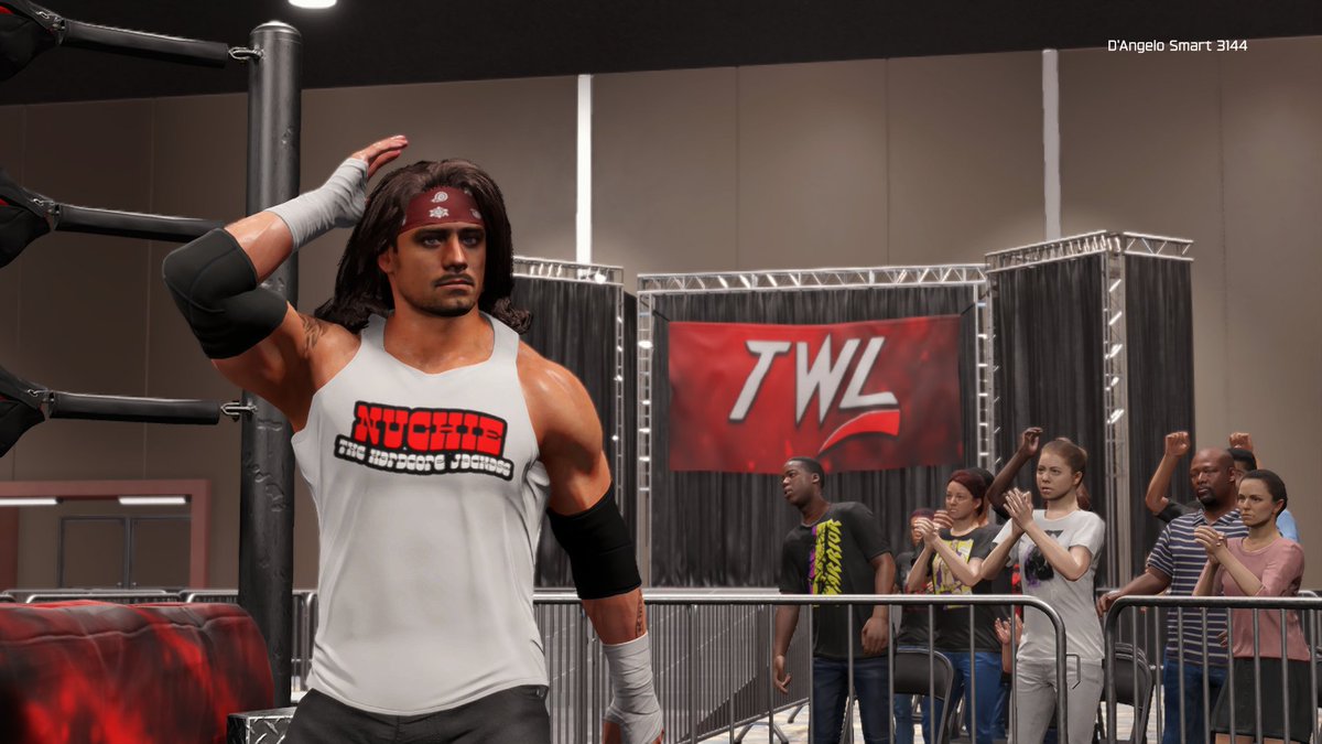 D_SmartFeds's tweet photo. @KillshotJBlde @drmkillxr @NuchieYoutube &amp; @zojen32 checking out the wrestling convention venue with the TWL setup. https://t.co/IDWifXtcQW
