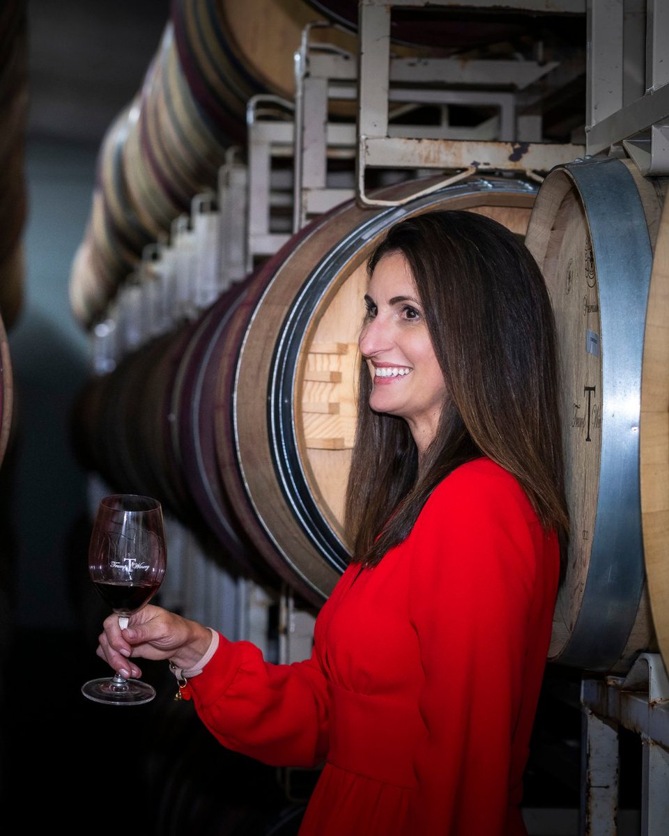 trumpwinery's tweet photo. Happy Boss’s Day to our visionary leaders, Kerry Woolard and Eric Trump! 🥂
Your dedication to excellence and commitment to elevating Trump Winery, Trump Cidery, and Albemarle Estate inspire our team to approach each day with purpose, pride, and passion for what we do. https://t.co/2sbmCBZxFl