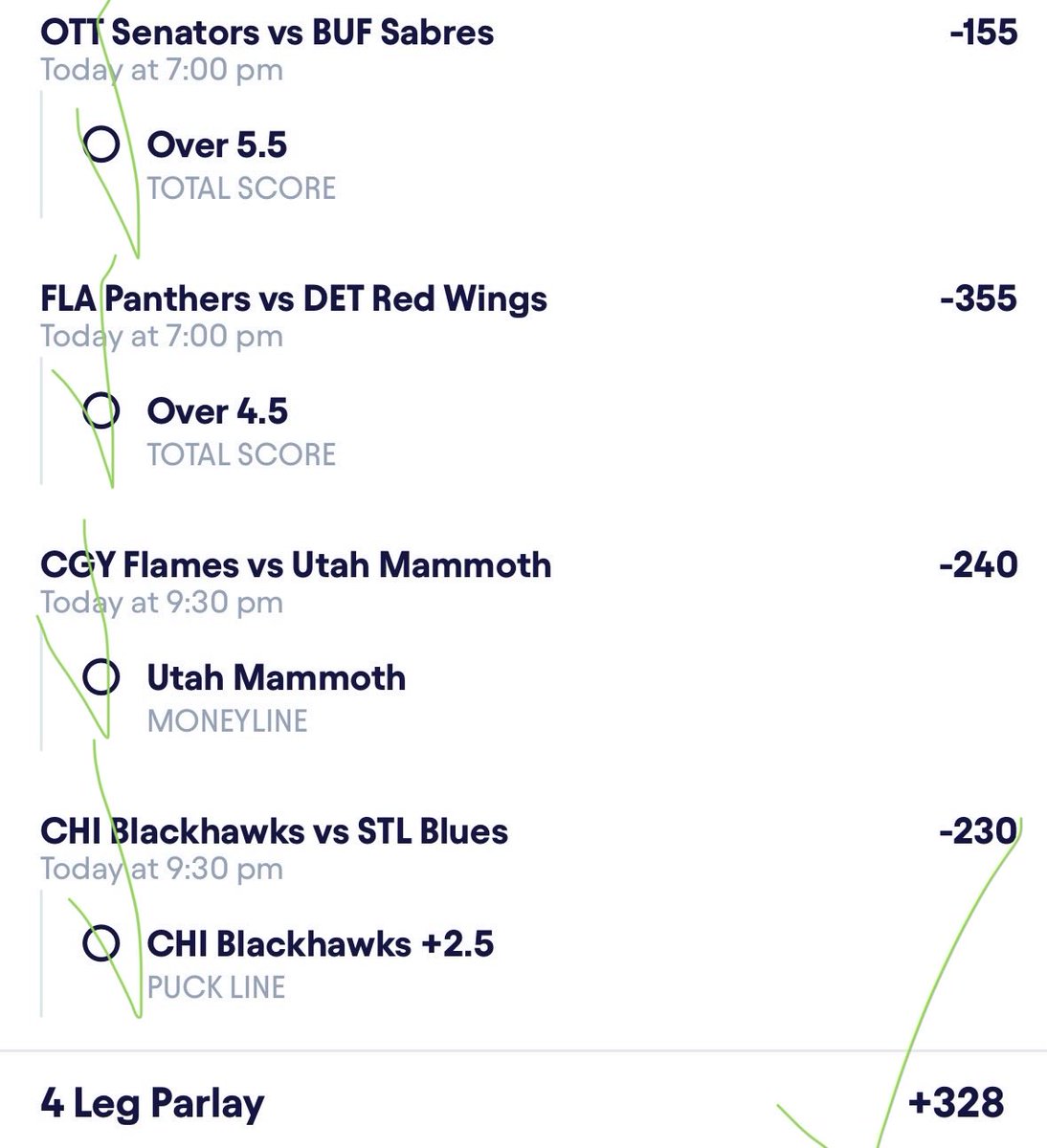 PresParlays's tweet photo. NHL is back. Join the link in bio for more plays like this. Oh and I’m not the only person that posts hockey there either😳. And it’s free!!
#GamblingX #GamblingTwitter #PrizePicks #Underdog #Draftkings #fanduel #Fliff #NBA #NFL #MLB #NHL #Sweep #Freeplay https://t.co/oMJe9OGVqc