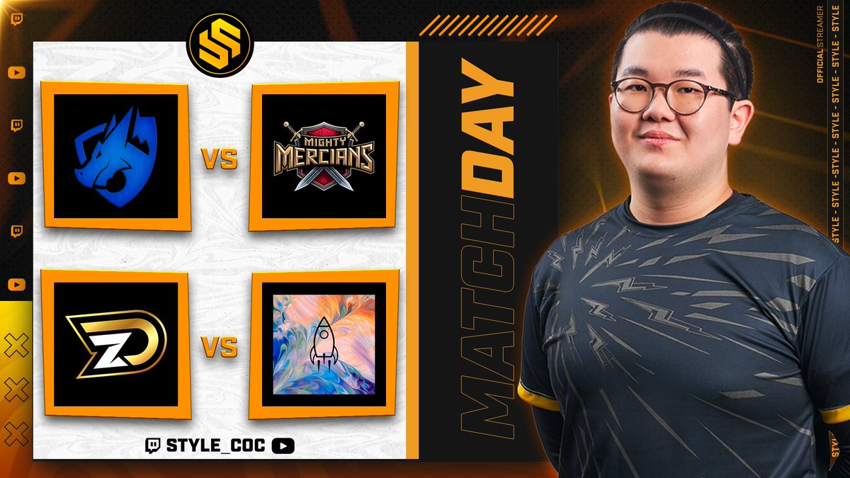 🥳 LIVEEEEEEEEE!

Estamos en Directo! Doble Guerraza para el Día de Hoy! 💪

🏆 Avengers - DOD Cup

✅ Team Elektros 🆚 Mercian Esports
✅ DIZI x STMN 🆚 Rockets

TODO el MUNDO para DENTRO! ❤

🟣 twitch.tv/style_coc
🔴 youtube.com/live/H6ut1s3lo…