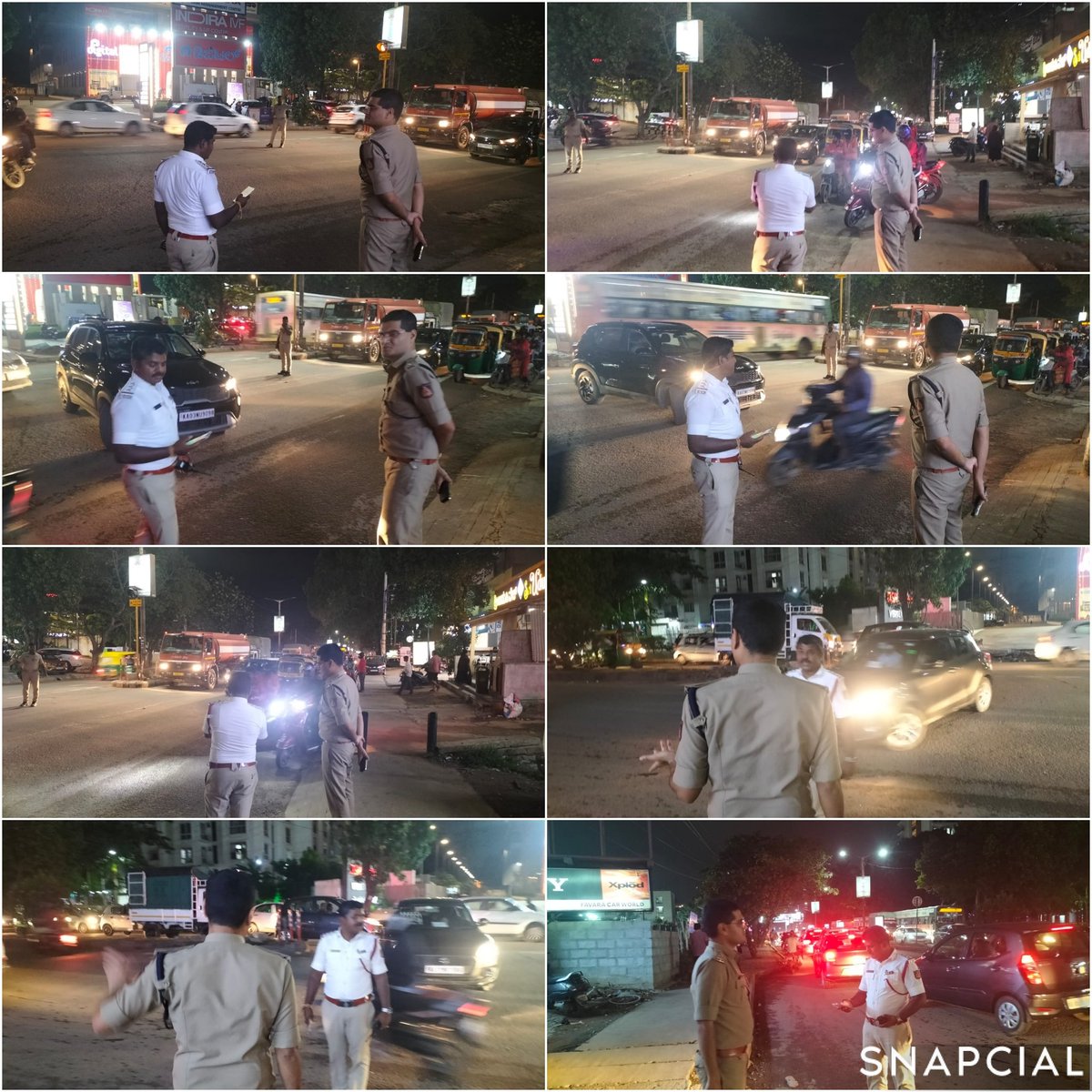 ಈ ದಿನ ಪೀಕ್ ಅವರ್ ನಲ್ಲಿ <a href="/wftrps/">WHITEFIELD TRAFFIC PS BTP</a> ಠಾಣಾ ವ್ಯಾಪ್ತಿಯ ವಿಬ್ ಗಯಾರ್ ಯು ಟರ್ನ್ ಜಂಕ್ಷನ್ ಗೆ ಠಾಣಾಧಿಕಾರಿಯವರೊಂದಿಗೆ ಭೇಟಿ ನೀಡಿ ಪರಿಶೀಲಿಸಿ, ವಾಹನ ದಟ್ಟಣೆ ನಿವಾರಣೆಗೆ ಕೈಗೊಂಡಿರುವ ಮತ್ತು ಕೈಗೊಳ್ಳಬೇಕಾಗಿರುವ ಕ್ರಮಗಳ ಬಗ್ಗೆ ಚರ್ಚಿಸಿ ಸೂಕ್ತ ನಿರ್ದೇಶನ ನೀಡಲಾಯಿತು.