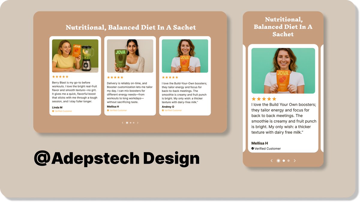 AdepsTech's tweet image. The number of brands that exclude the review area still astounds me.

Instant credibility comes from actual people sharing real results.

 It sells better than any advertisement, so let your consumers speak for you.

Need one like this for your brand? Dm 
 #ecommerce #Brandsowner