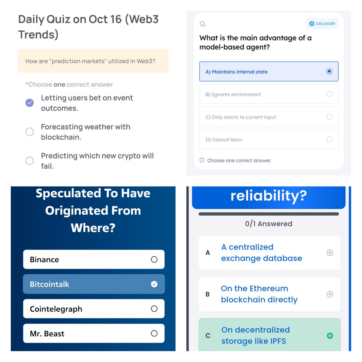 EmmaAyubs's tweet photo. Daily Quiz  16/10/2025 📌

Xenea Wallet ✨
Spur Protocol ✨
Marina Protocol ✨

🎁 Exclusive Limited Offer: Get 30K EXP for the $SOSO Airdrop upon registration!
👇🏽 Claim Now: 
https://t.co/lvosdckftv

Syntax verse quiz answer - C

#crypto #Ari #Xenea #SpurProtocol #SyntaxVerse https://t.co/04LTTozRAS