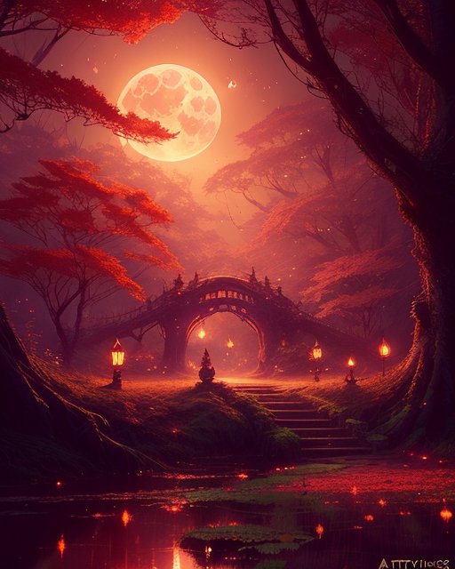 chris_cyanide's tweet photo. Autumn Land #Autumn #Halloween #aiartwork #starryai @get_starryai https://t.co/cU7LacsoiR