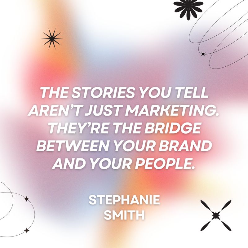 StephDavisSmith's tweet photo. Your brand’s biggest threat isn’t AI.
It’s forgetting the people you exist for. https://t.co/UVod5iQsNO