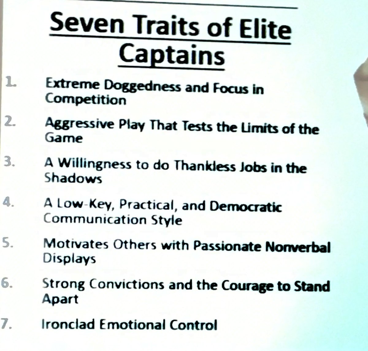 APPLIES TO LEADERS IN GENERAL