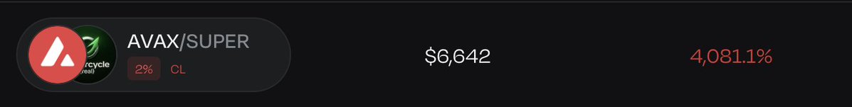 you can get an apr over 4,000% for providing $super liquidity on @pharaohexchange btw