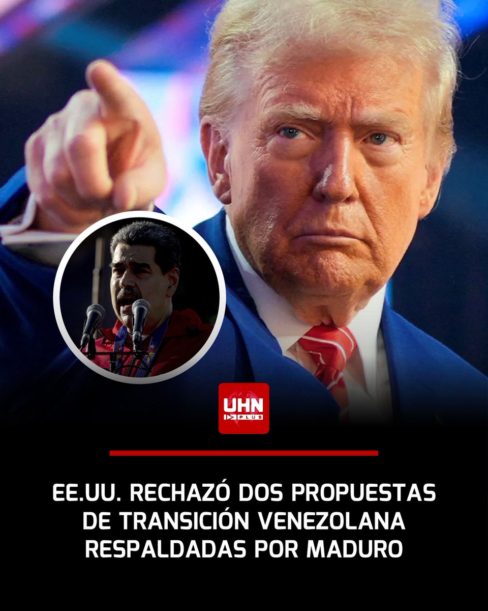 🇺🇸🇻🇪🇶🇦‼️ | Qatar presentó a EE.UU. dos propuestas avaladas por Maduro para una transición en Venezuela —una con los hermanos Rodríguez al mando, otra con Rodríguez Torres—, pero Washington las rechazó por no cumplir condiciones mínimas de legitimidad institucional y democracia,