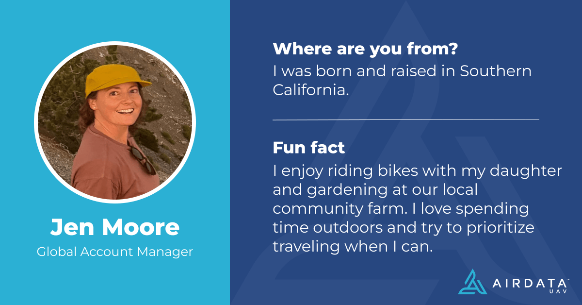 Here's a spotlight on Jennifer Moore, a key member of our Global Account Management team! As Jen approaches her one-year mark at AirData, she continues to make an impact by nurturing customer relationships and contributing her skills to support our growth. Lucky to have you, Jen!