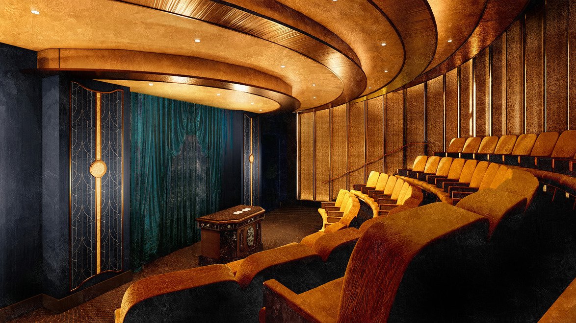 minc798's tweet image. The Hand & the Eye, Chicago's upcoming $50M 36,000 sq ft magic venue is set to still open next spring 2026.
Some renderings are out and looks pretty good. 7 performance spaces plus drawing rooms, parlors, and lounges.