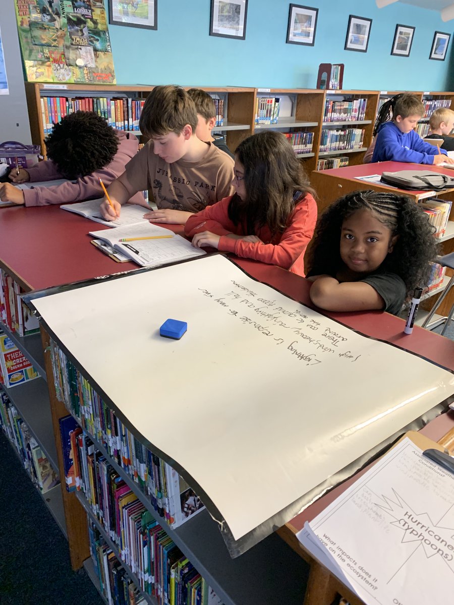 WSESSmithfield's tweet image. Mrs. Winkley and Mrs. Carey collaborate on a jigsaw research project on extreme weather! Students each took a turn as the teacher to share the information he or she learned with the group. #WestsideBestside