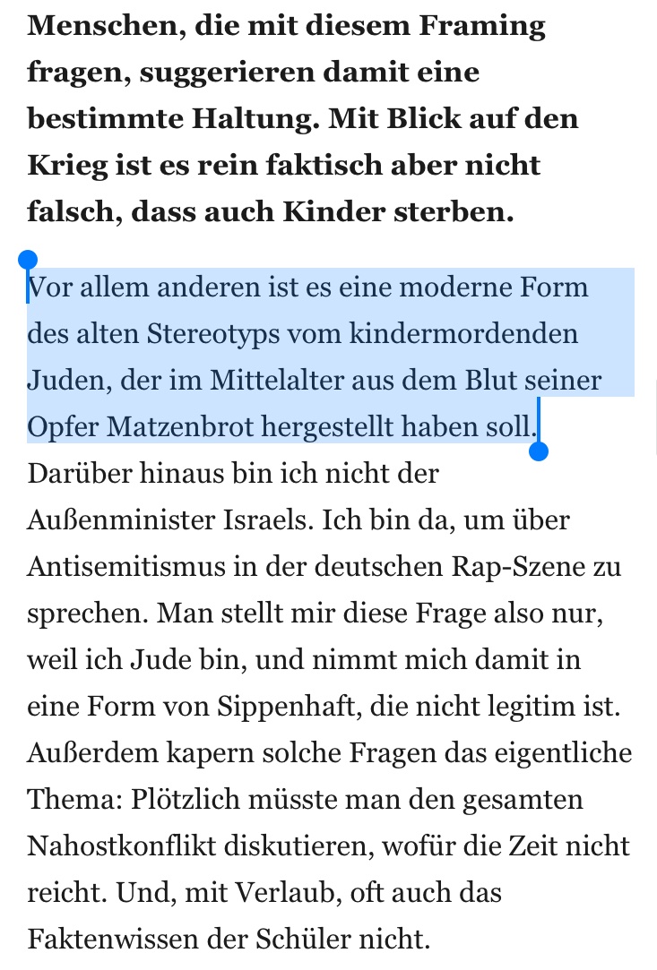 b_placeless's tweet image. Ich habe noch nie von jemand gelesen, der den Tod von palästinensischen Kindern auf ein Verschwörungsritual zurückführt, bei dem mit ihrem Blut dann Matzenbrot gebacken wird.