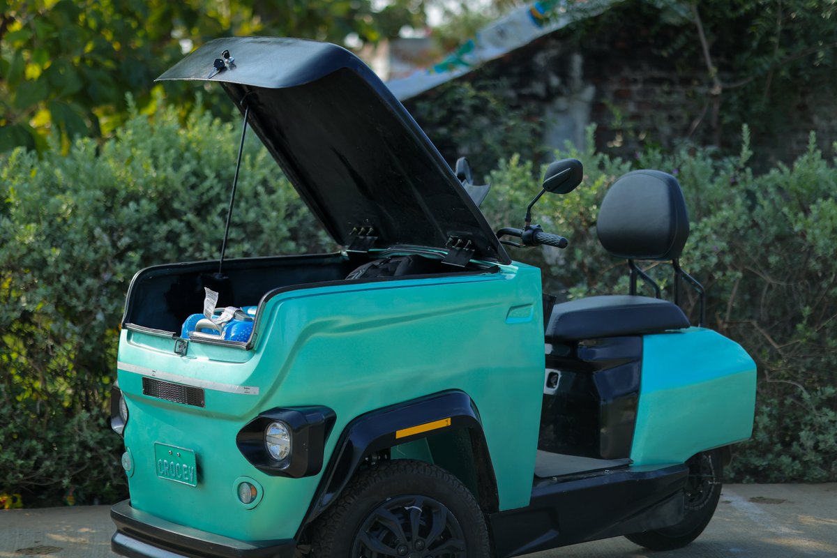 Aditya_SantoH's tweet image. We need to integrate it onto our micro-EVs for mobile entrepreneurs :)