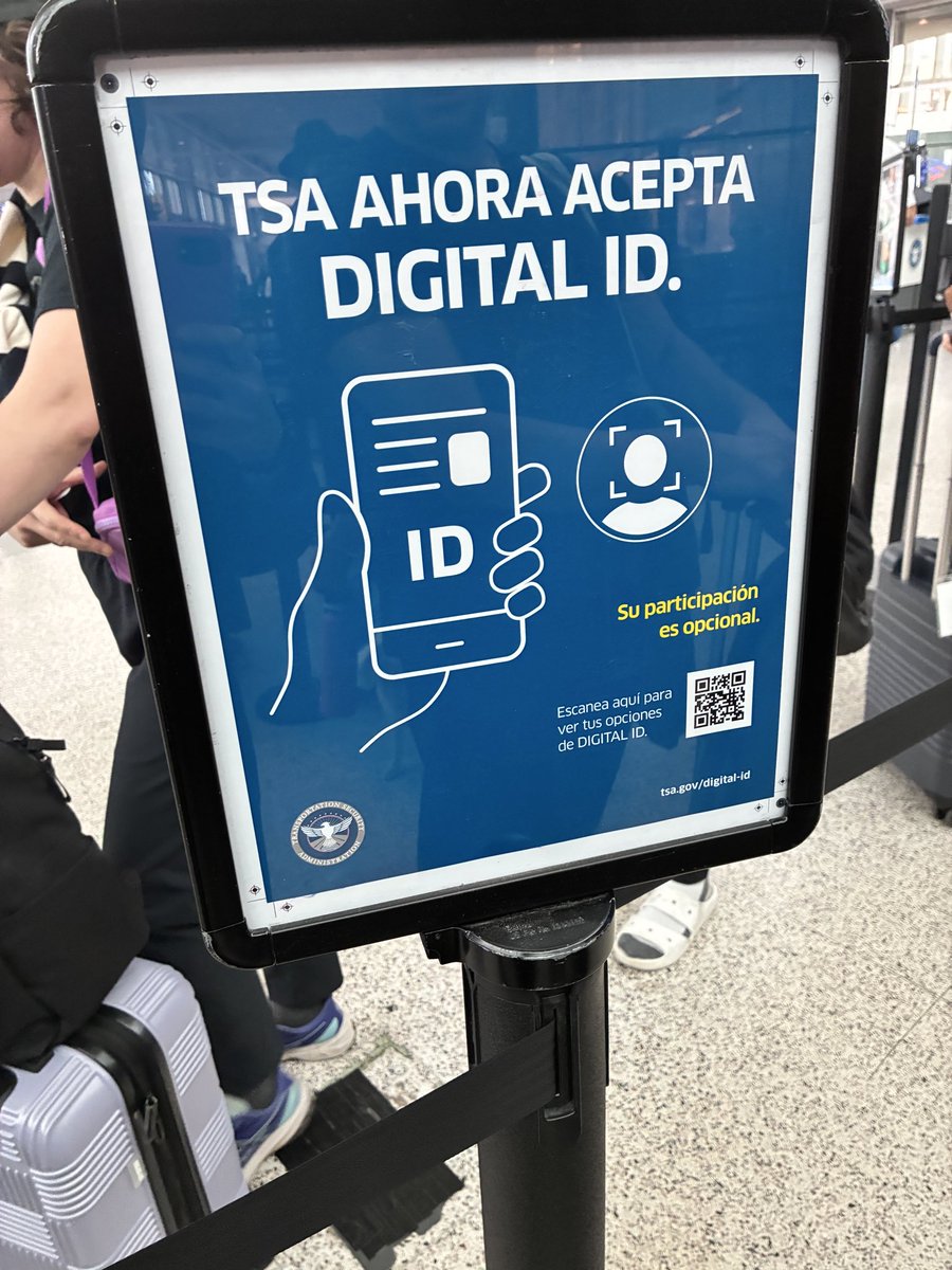 ValentinaForUSA's tweet image. Digital ID is now in the United States, just like in the UK.
@Sec_Noem the American people did NOT vote for this tyrannical surveillance.
DO NOT COMPLY. This is the beginning of the mark of the beast.