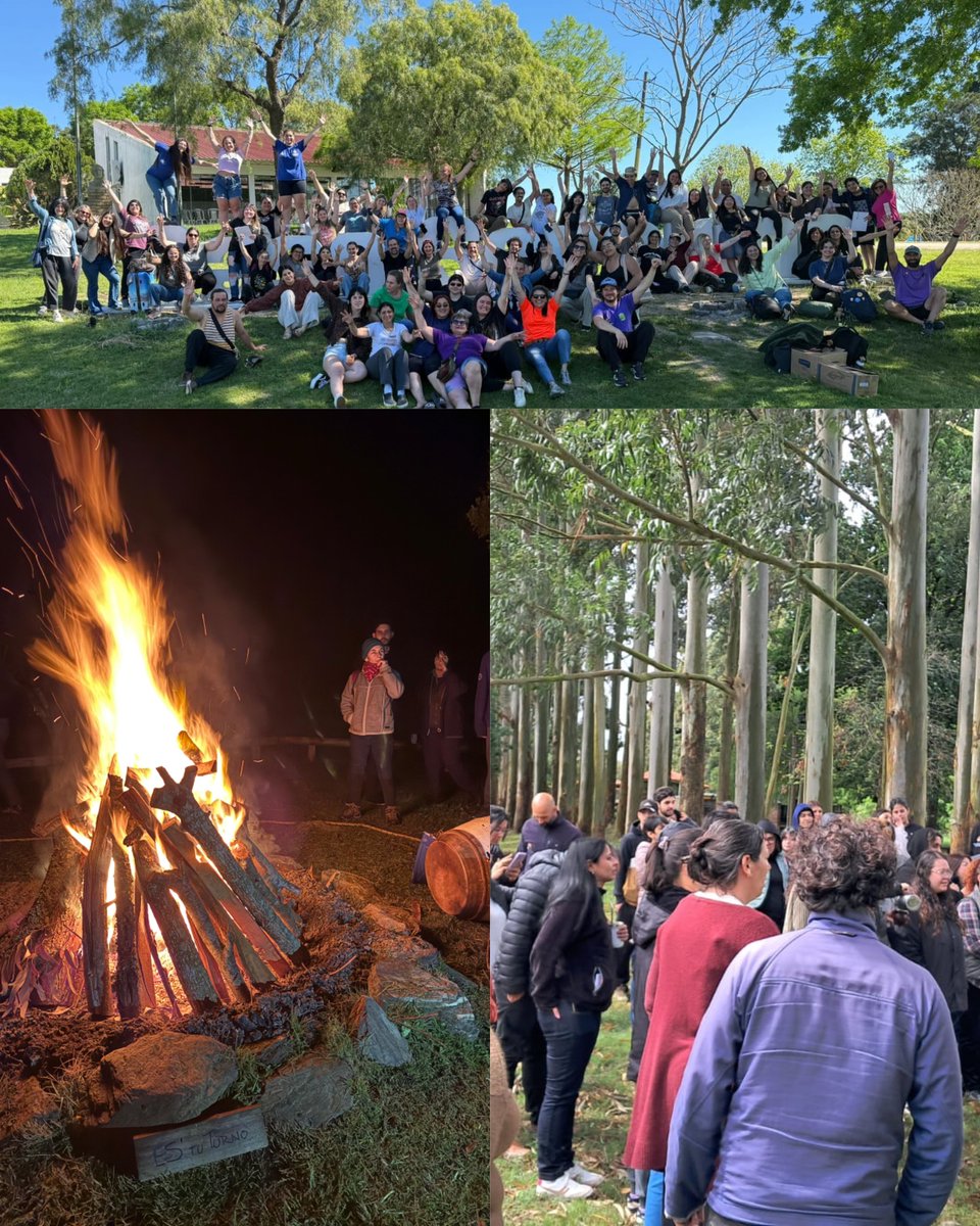 TrayectoriasCFE's tweet photo. 📷 CAMPAMENTO educativo de formación de Referentes Pares en el marco del Plan de @TrayectoriasCFE, en Paso Severino.

Participaron 75 estudiantes de @cfe_anep de todo el país que se desempeñan como Referentes Pares de estudiantes de la @dges_Uruguay y @UTU_Uruguay  (sigue) https://t.co/bbrRJjt3jO