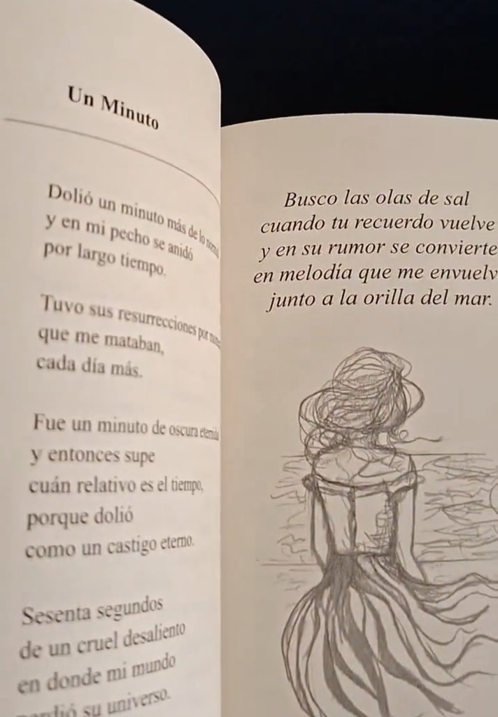 Hay latidos que se tornan palabras con la melodía de la poesía:

"Me arde la poesía, 
en mis venas se hace fuego 
al son de una melodía 
que es mi consuelo y desvelo... "

Ahora, en Amazon:

📘amazon.com/dp/B0FSXXJ9ML

📘amazon.es/dp/B0FSXXJ9ML 

Gracias! 💙
#AzulLatido