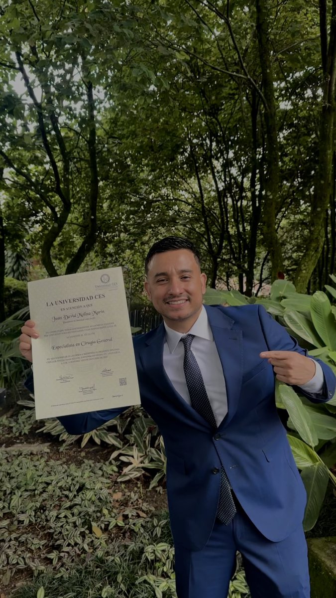 Mamá lo logré… Soy cirujano 🥺❤️