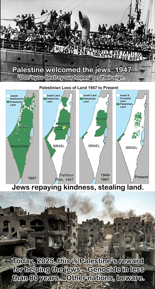 Why were they kicked out of every nation they had ever been?  This is a good clue: