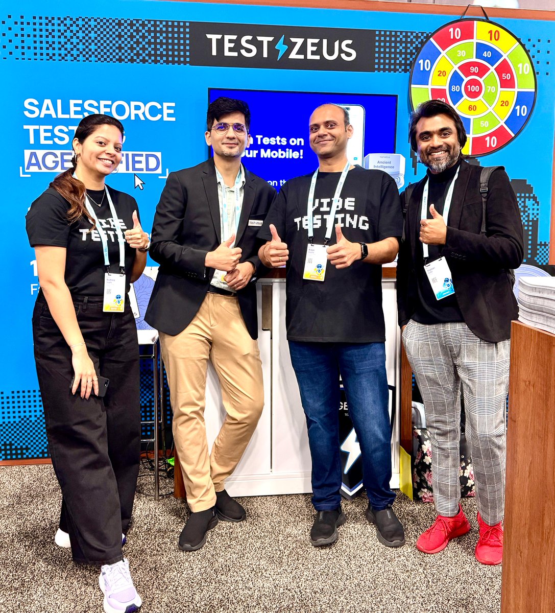 RoshanKotla's tweet image. Looking to accelerate releases, eliminate testing bottlenecks and deliver with confidence!!

Meet @TestZeusAI , the “Navigator” sponsor at @Dreamforce, booth #351.

Show them some ❤️ in this #SponsorSpotlight!

#Dreamforce2025 #RoshanKotla #Salesforce #DF2025 #TestZeus