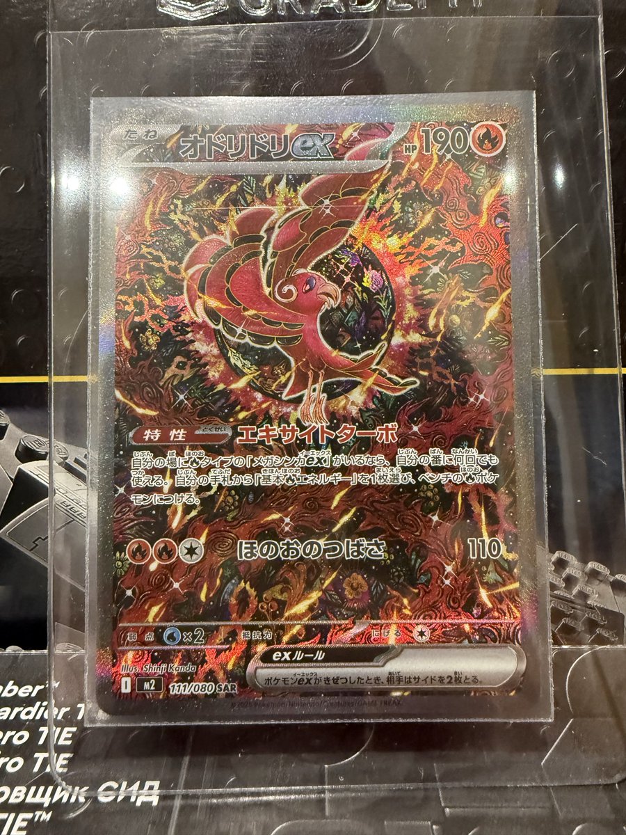 CanaryWellzy's tweet photo. @japan2uk Not the card that I wanted, but I’ll certainly take it 👌 Will be after another box very soon. https://t.co/lUlWIjssw6