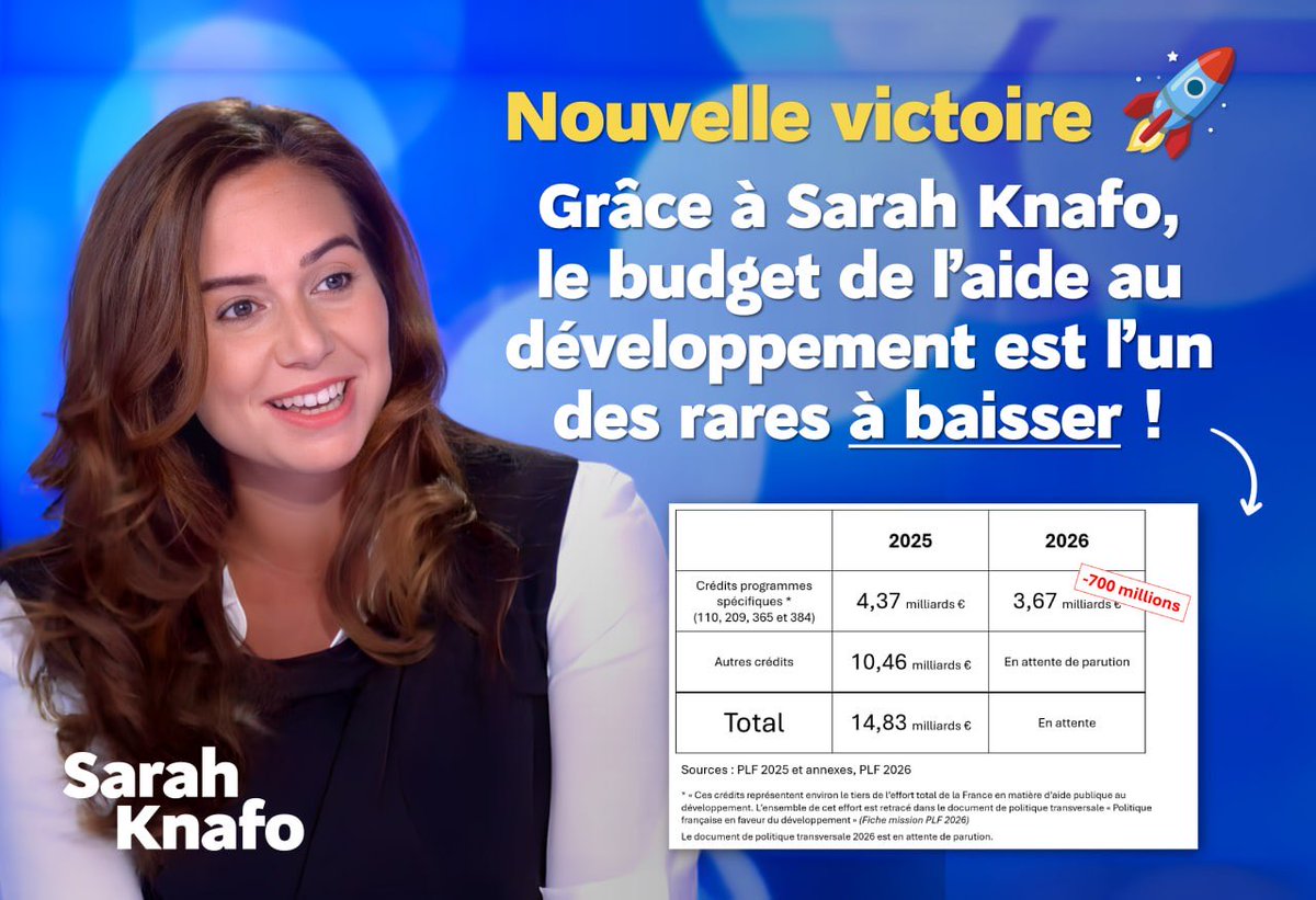 Sarah Knafo tweet media