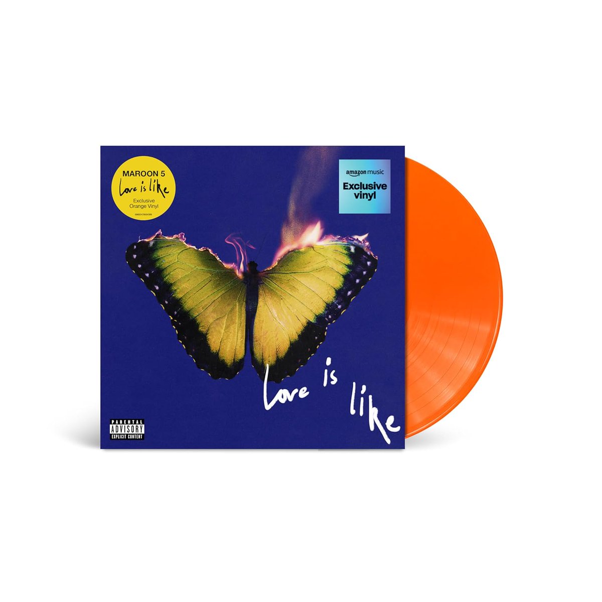 bestvinyldeal's tweet image. #Maroon5 - Love Is Like [Orange LP] [Amazon Exclusive] $20.05 (lowest) amzn.to/4qbV3EA